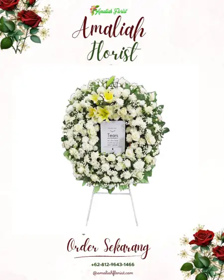 Krans Bunga Duka Woyla