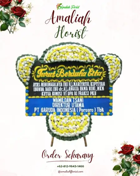 Papan Bunga Duka Woyla